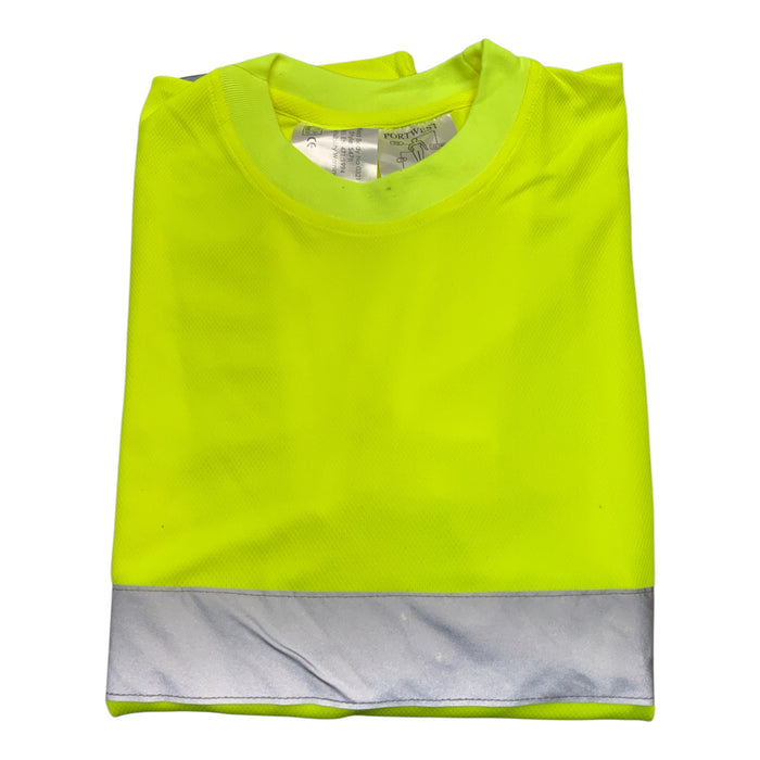Portwest Hi-Vis T-Shirt S478 Yellow Large OTSHIRT-02-ND