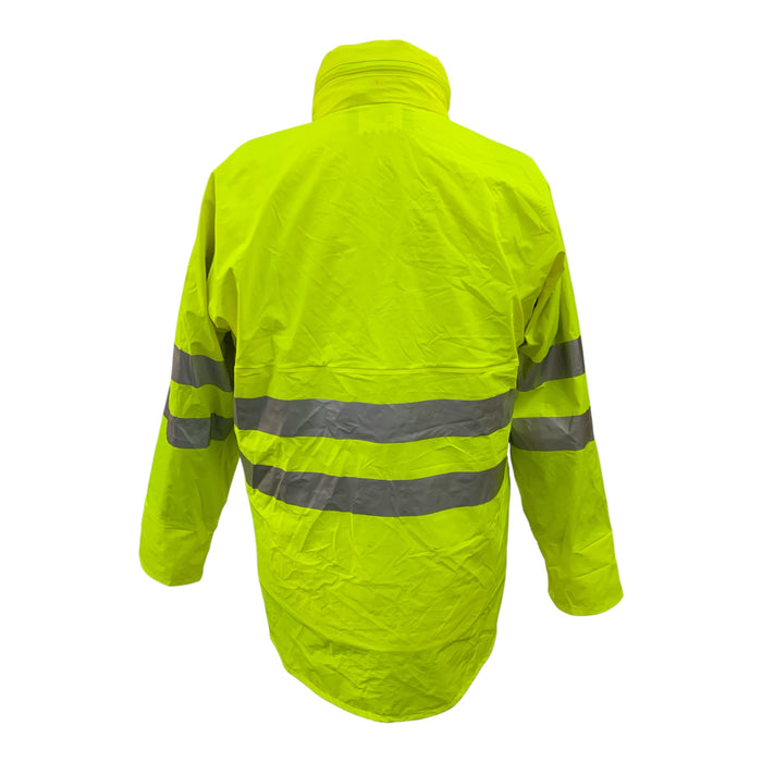 Hi-Vis 4in1 Multi Season Flexothane Sioen Jacket Small OJ255ND