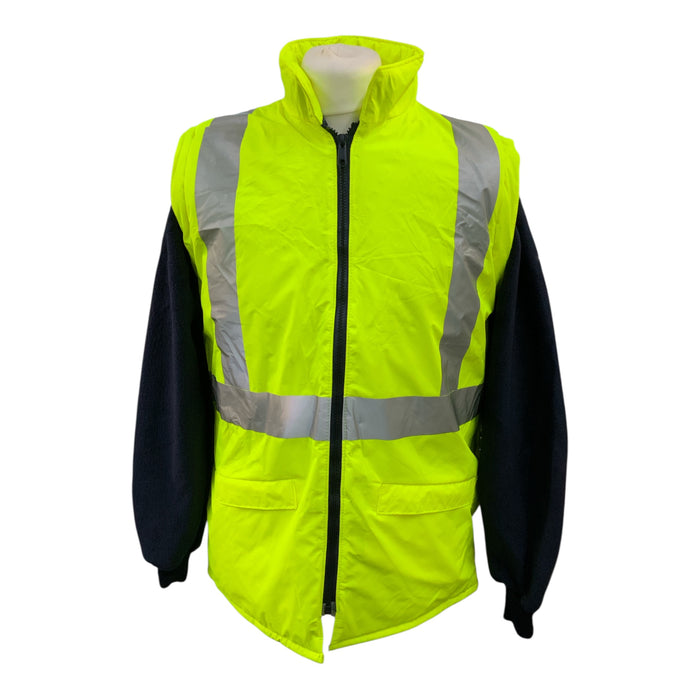 Hi-Vis 4in1 Multi Season Flexothane Sioen Jacket Small OJ255ND