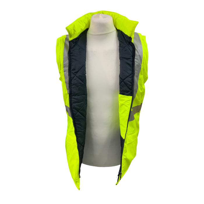 Hi-Vis 4in1 Multi Season Flexothane Sioen Jacket Small OJ255ND