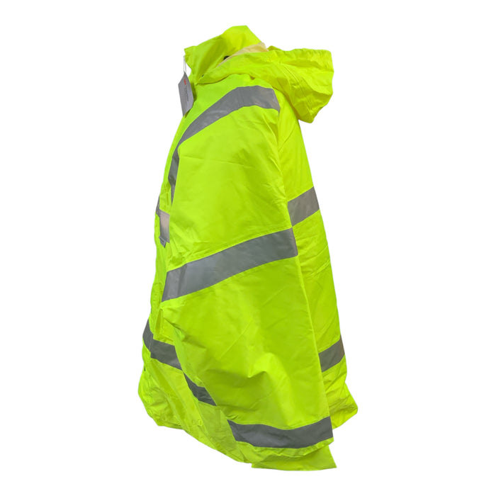 ARCO Hi-Vis Fleece Lined Jacket Yellow XLarge New OJ256N