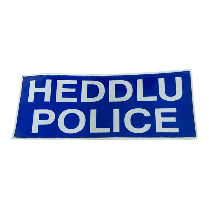 HEDDLU POLICE Branded Badge Encapsulated Hook&Loop BDG-CAP-HEDPOL-02