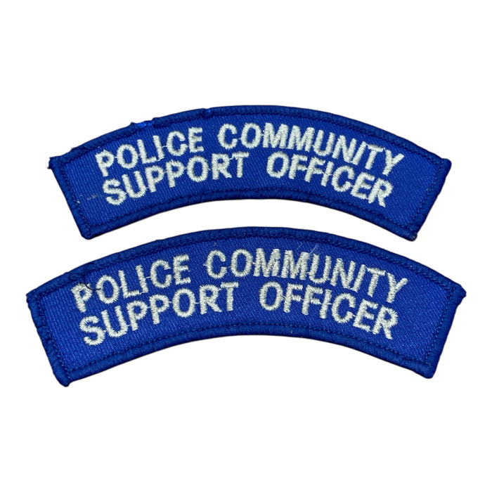 Police Community Support Officer Shoulder Badge Police Branded B Grade