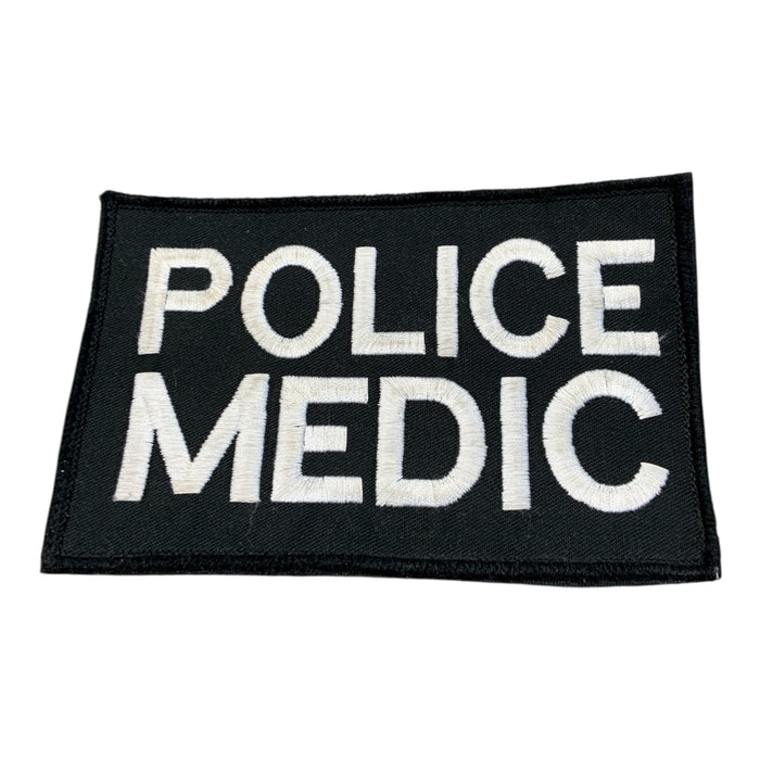 Police Medic Cloth Badge Police Branded