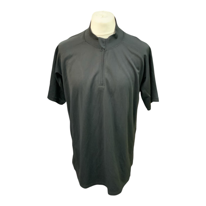 Male Black Climatic Short Sleeve Shirt WKS84A
