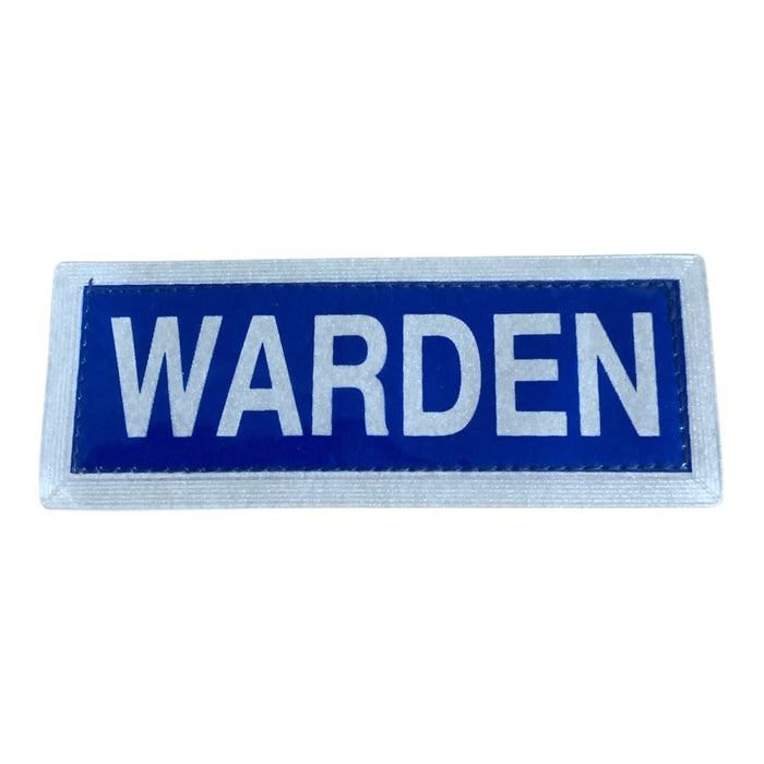 Warden Encapsulated Reflective Badge