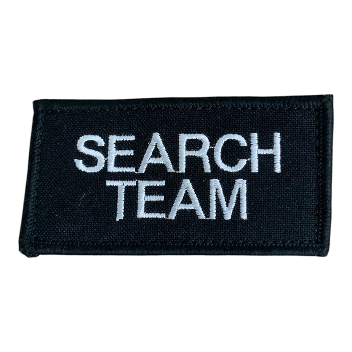 Search Team Embroidered Hook and Loop Badge