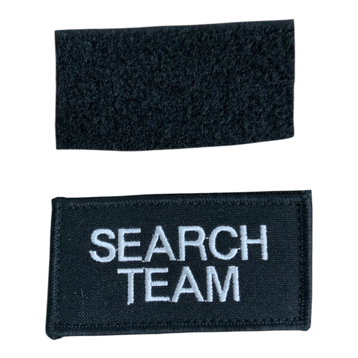 Search Team Embroidered Hook and Loop Badge