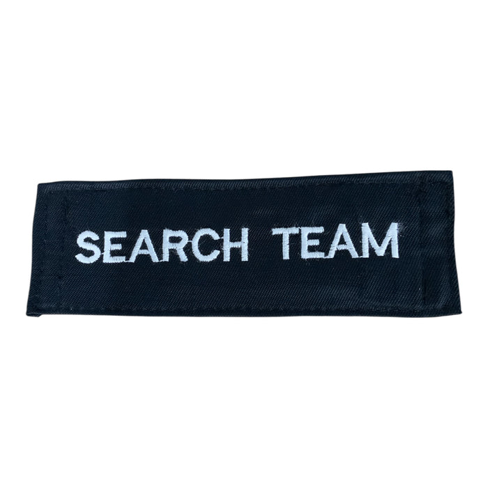 Search Team Embroidered Hook and Loop Badge Medium