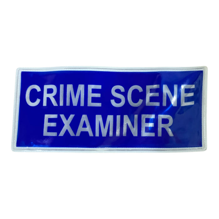 Crime Scene Examiner Encapsulated Sew On Badge