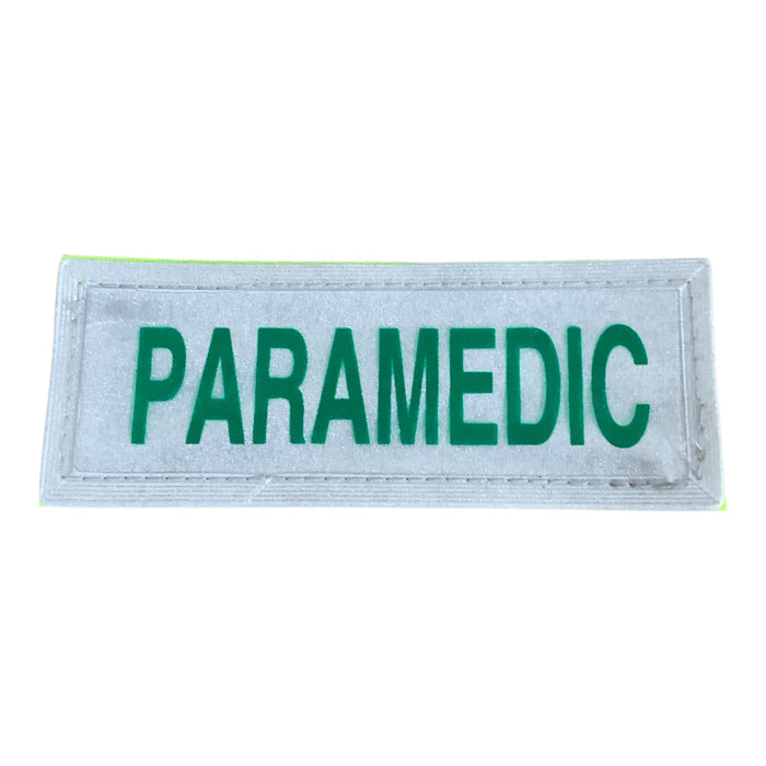 Paramedic Encapsulated Hook and Loop Badge