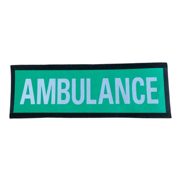 Ambulance reflective Cloth Sew On Badge