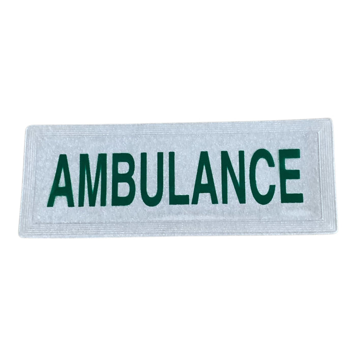 Ambulance Encapsulated Sew On Badge