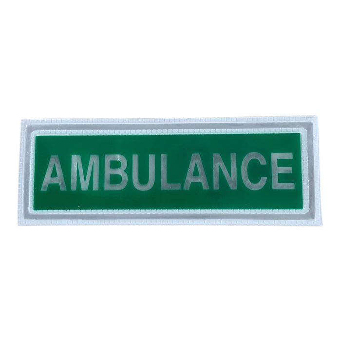 Ambulance Encapsulated Sew On Badge Medium