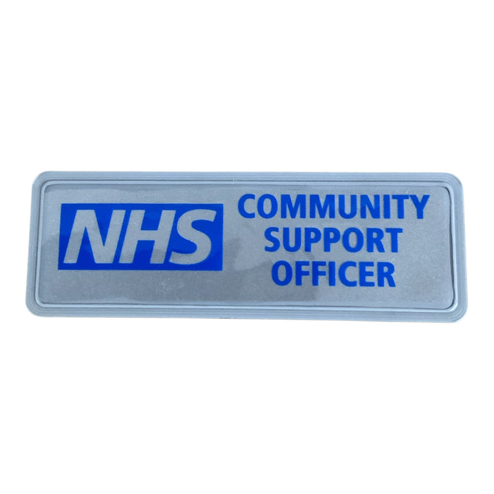 NHS Branded NHS Community Support Officer Sew On Badge