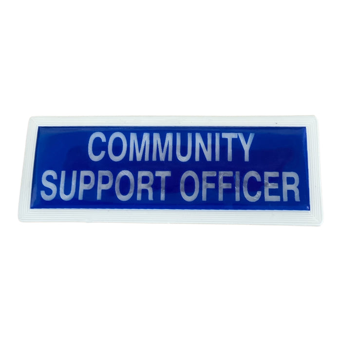 Police Branded Community Support Officer Sew On Badge