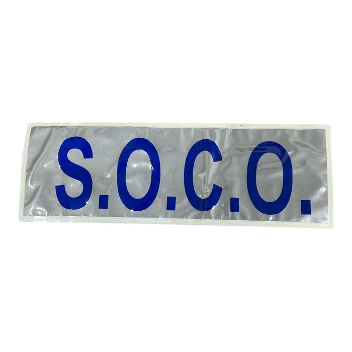 Encapsulated Reflective SOCO Badge Sew On