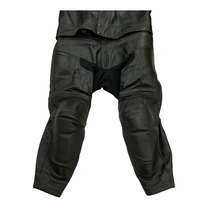 BKS Heavy Duty 2-Piece Leather Suit 42" Chest 36" Waist Outlast & D30 Armour BKSSET01A