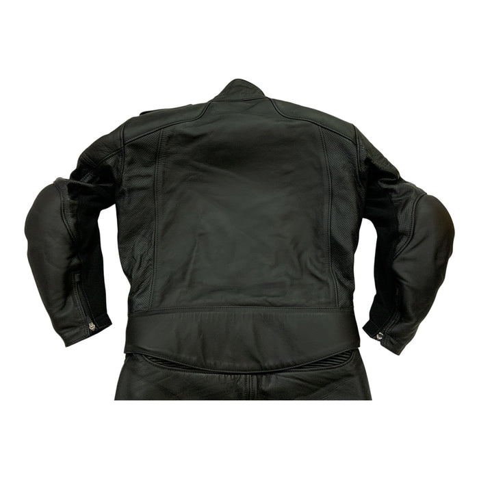BKS Heavy Duty 2-Piece Leather Suit 42" Chest 36" Waist Outlast & D30 Armour BKSSET01A