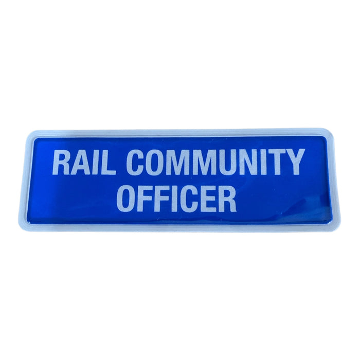 Rail Community Officer Encapsulated Sew On Badge