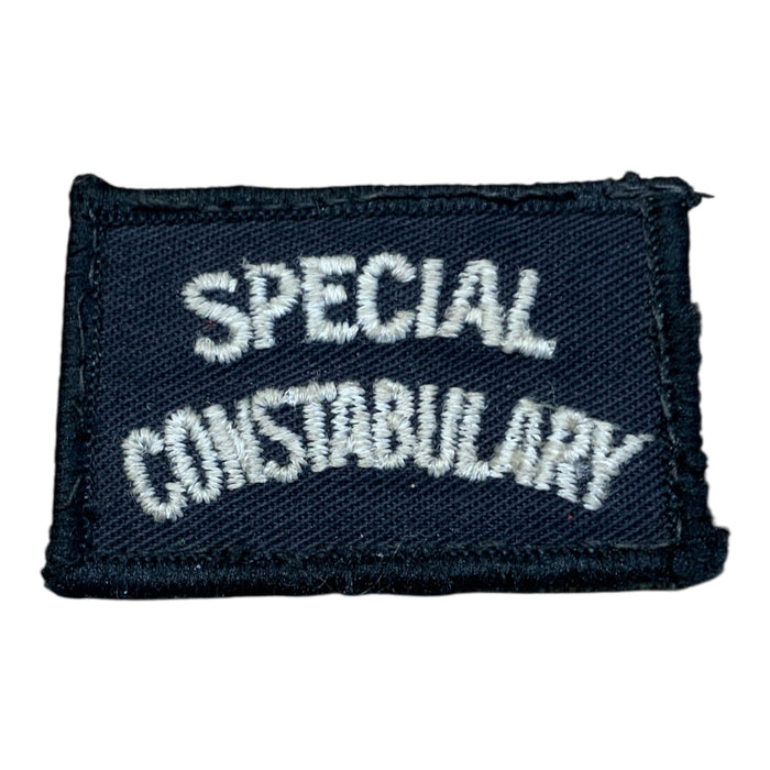 Obsolete Special Constabulary Embroidered Sew On Badge
