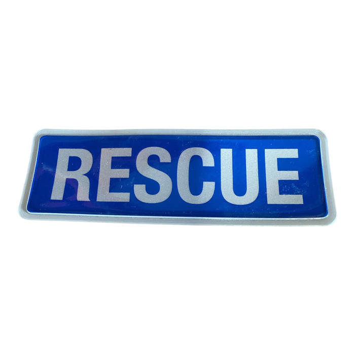 Rescue Encapsulated Sew On Badge