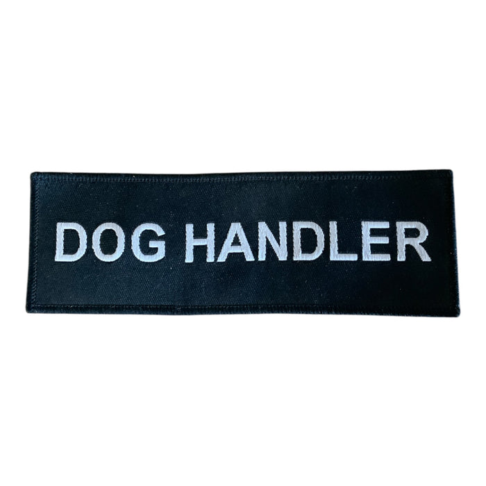 Dog Handler Embroidery Sew On Badge