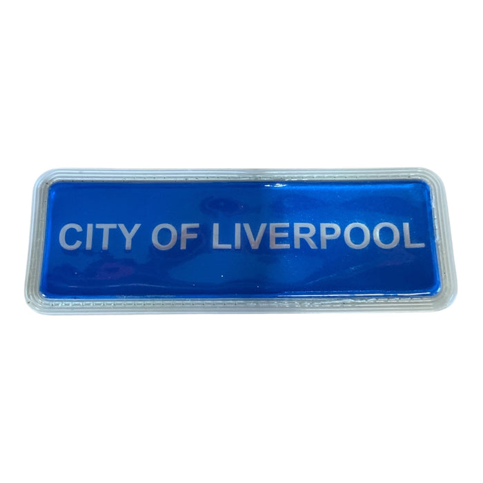 City of Liverpool Encapsulated Sew On Badge