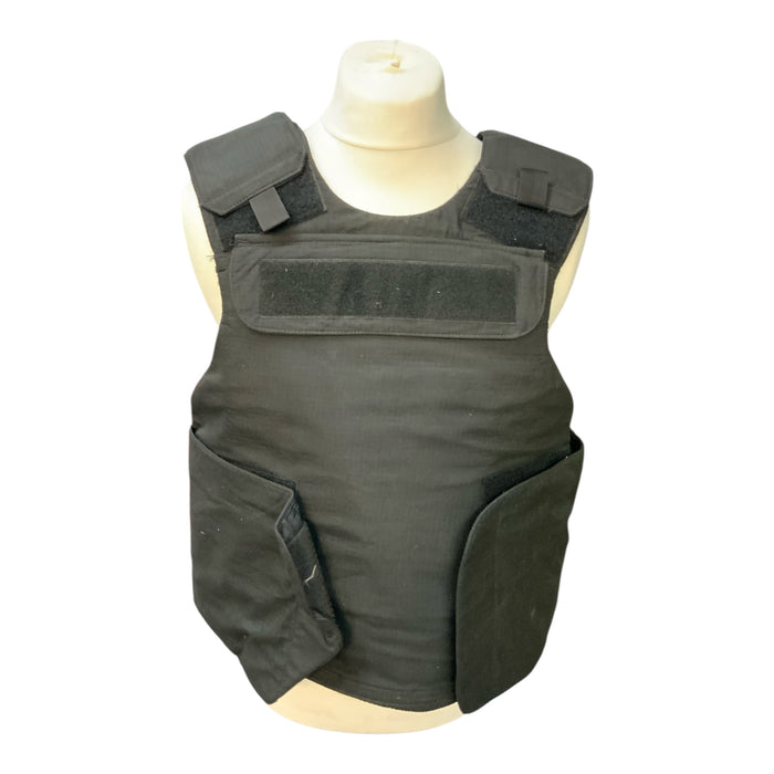 Meggitt Black Overt Tactical Body Armour Cover !COVER ONLY! OC159
