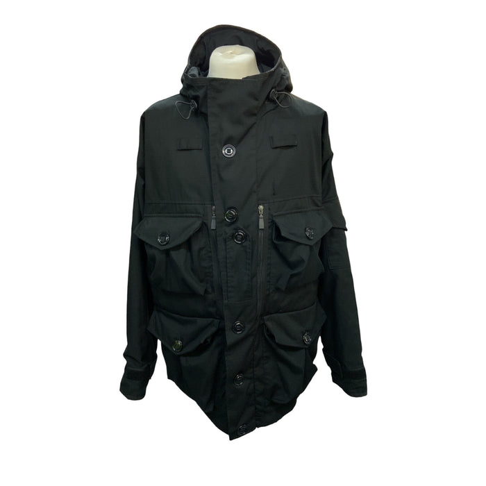 KIT Design Smock Coat 456 Ripstop Tactical Black Med/Lrg OJ257