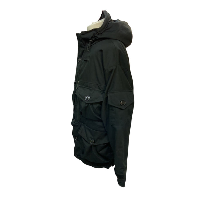 KIT Design Smock Coat 456 Ripstop Tactical Black Med/Lrg OJ257