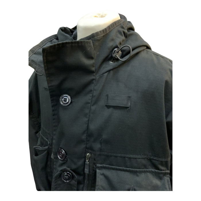 KIT Design Smock Coat 456 Ripstop Tactical Black Med/Lrg OJ257