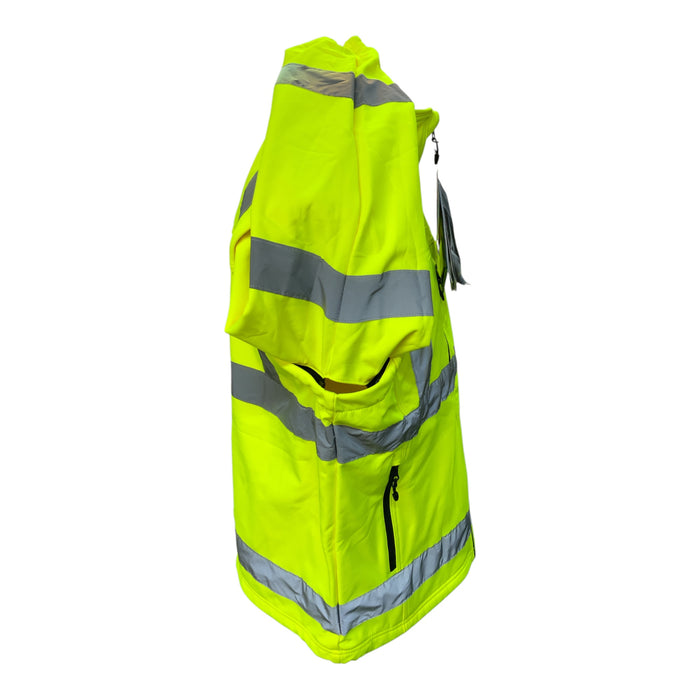 Portwest S428 Hi-Vis 2-in-1 Softshell Yellow Large OF51N