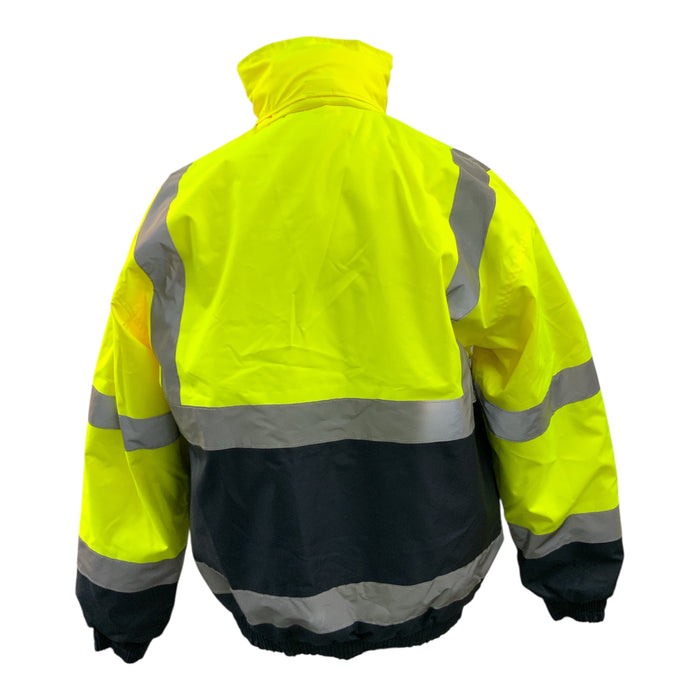 Yoko Hi-Vis Two Tone Bomber Jacket Medium OJ259A