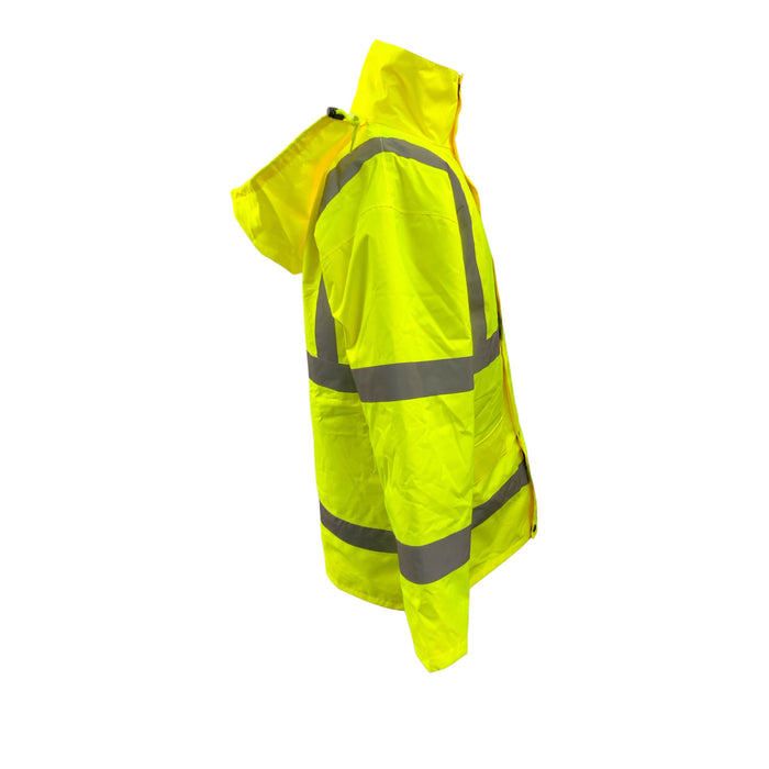 HiVis Yellow Unbranded Medium 3/4 Length Jacket Coat OJ260A