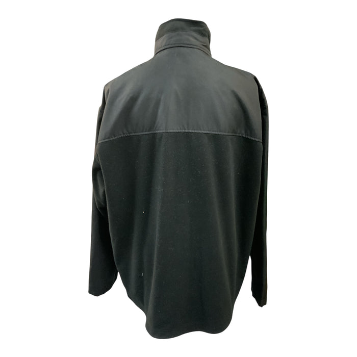 Dickies Eisenhower Fleece Jacket Black Workwear Coat EH63700 2XL OF52A