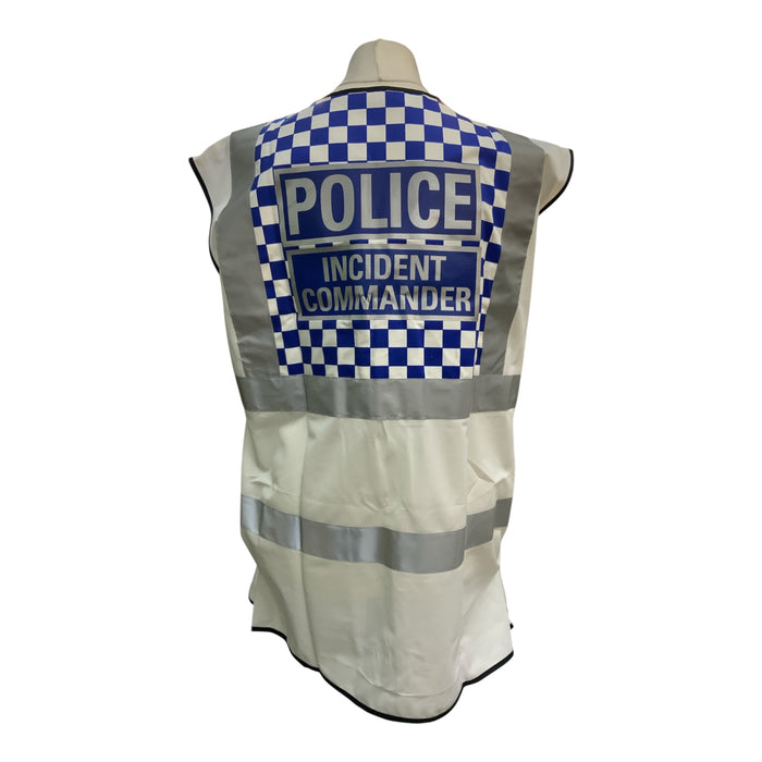 Police Branded Police Incident Commander Hi Vis Reflective Vest LW17POLICEA