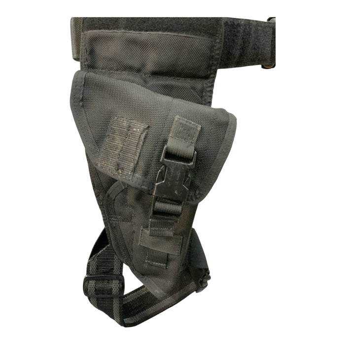 Eagle Industries Duty Belt Leg Drop Flap Holster RH Black