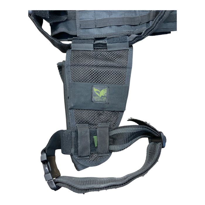 Eagle Industries Duty Belt Leg Drop Flap Holster RH Black