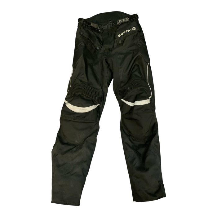 Buffalo Textile Motorcycle Armoured Trouser Black BUFFTRS01B