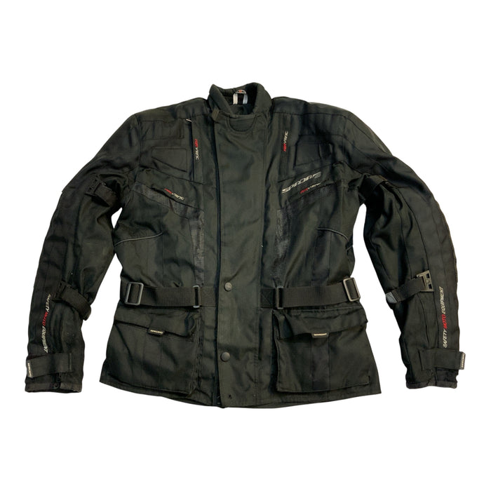 Spada Textile Jacket Motorcycle Black SPADAJKT01C
