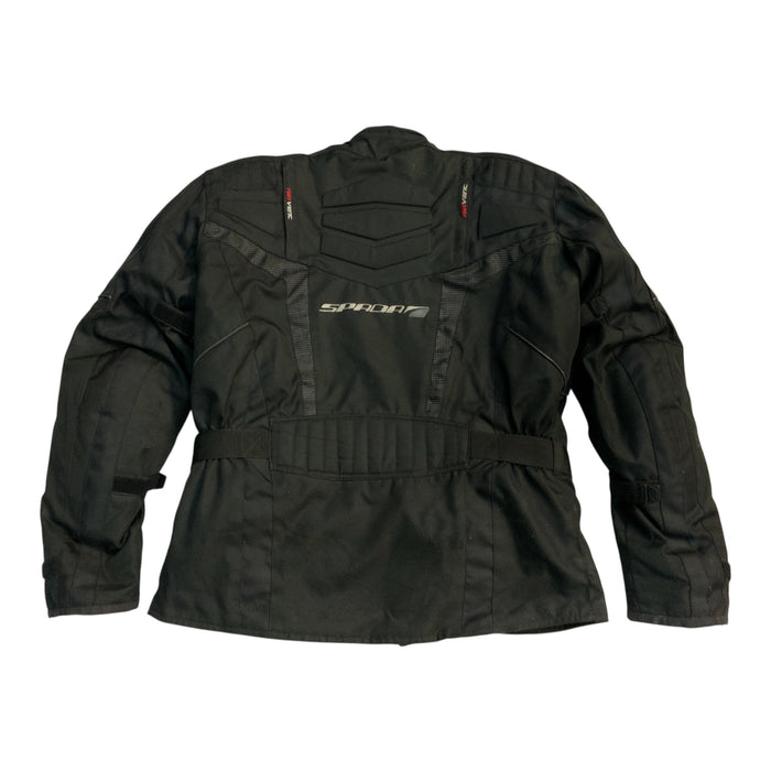 Spada Textile Jacket Motorcycle Black SPADAJKT01C