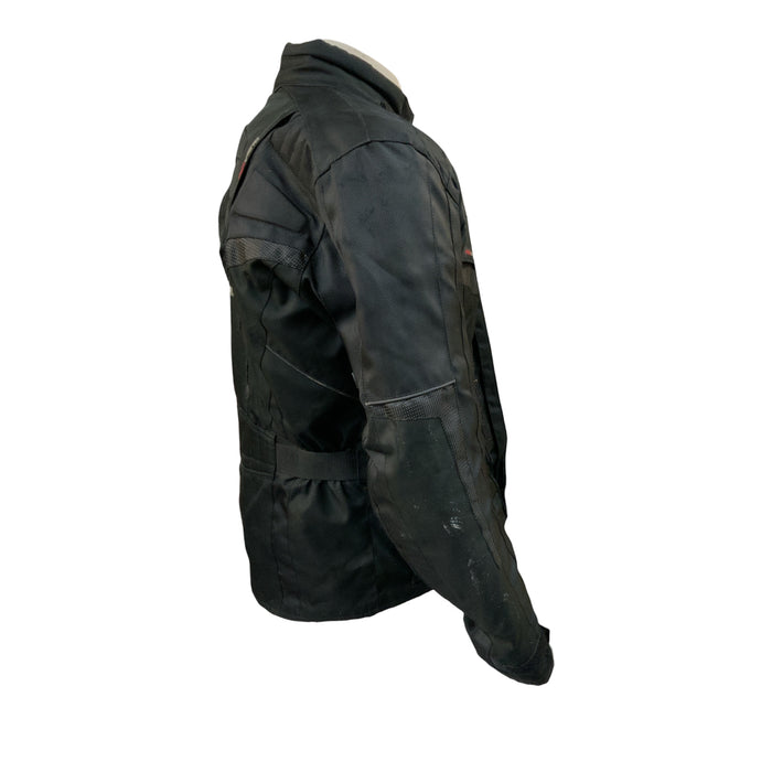 Spada Textile Jacket Motorcycle Black SPADAJKT01C