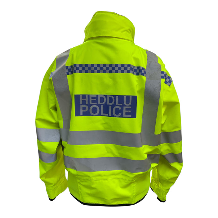 Heddlu Police Branded Hi-Vis Goretex Bomber Jacket POL-HVGBJ04A