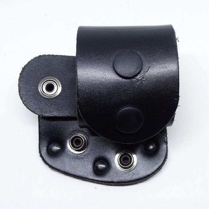 Leather Rigid Handcuff Holder 2" Loop TCH Hiatts Quickcuffs Speedcuffs BLTHCF03N