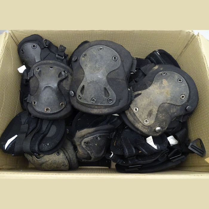 Job Lot Wholesale Box Of Mixed Used Knee Pads and Elbow Pads 10 Sets Each