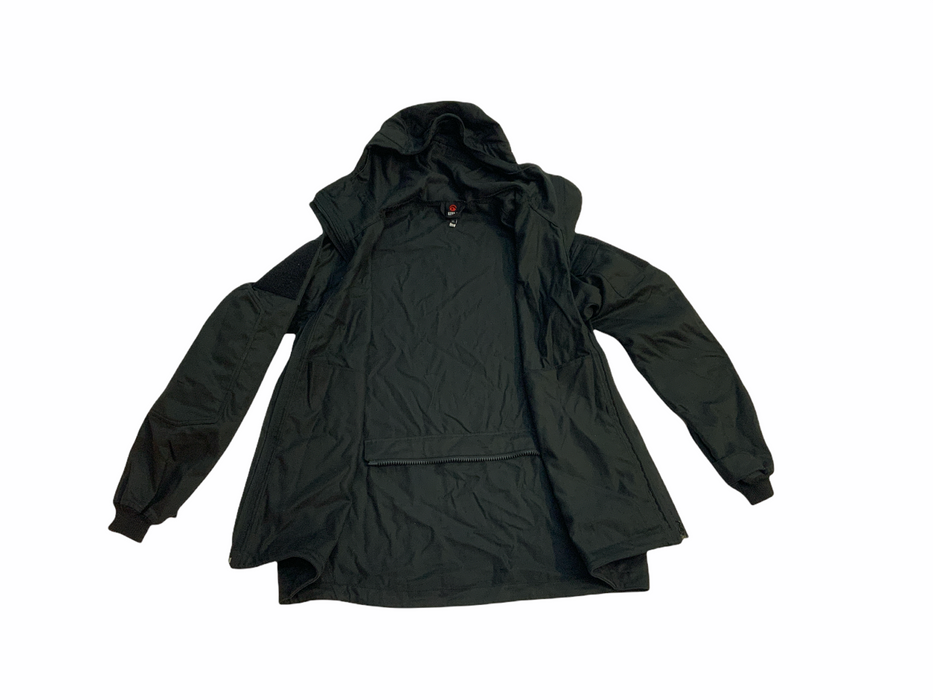 Keela Black Tactical 2 Part Zip Off Overall Coverall Paintballing Airsoft KC04B