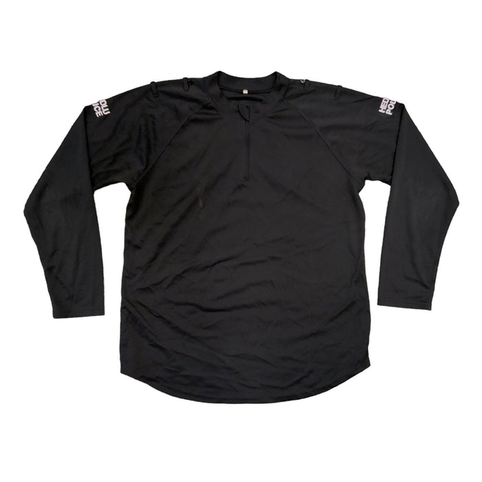 Heddlu Police Branded Male Wicking Shirt Black Long Sleeve WKS44N
