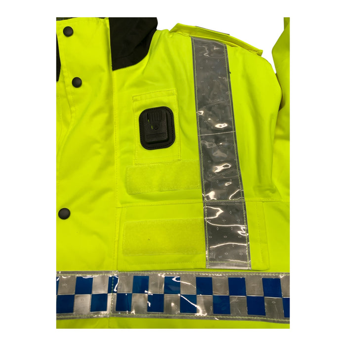 Hi Vis Ex Police Jacket Waterproof Coat Security Traffic Dog Handler HVPC19N