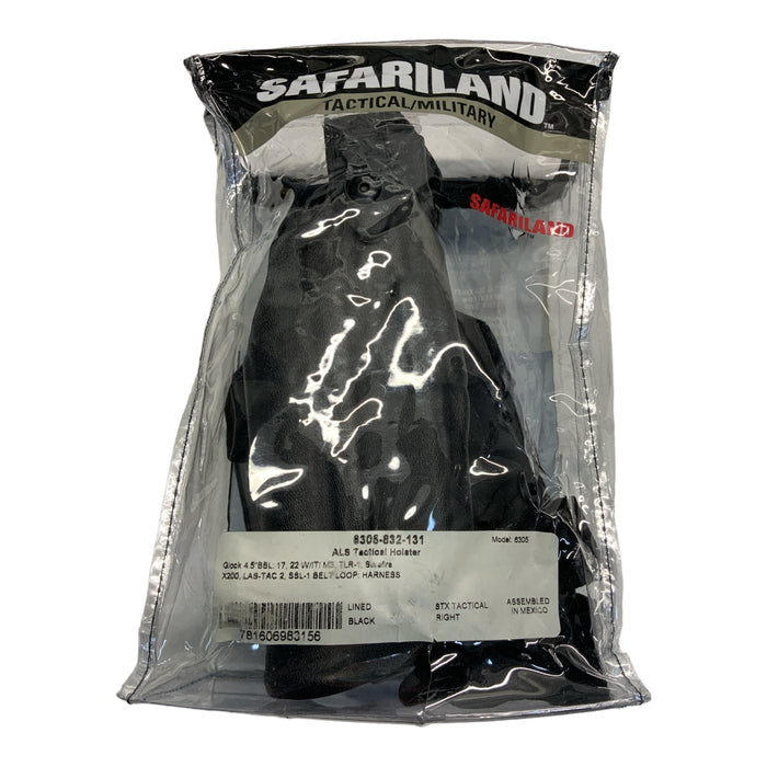 New Safariland ALS Tactical Military Holster STX 6305-832-131 Glock GH01N.4